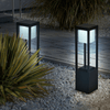 Kubformad Utomhuslampa på Solenergi (60cm)