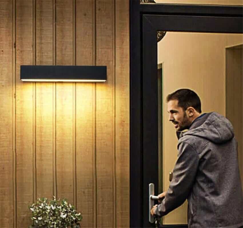 Modern Utomhus Vägglampa - LED Utomhusbelysning