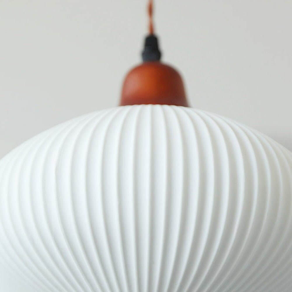 Stilren Keramisk Taklampa - Rustik Design