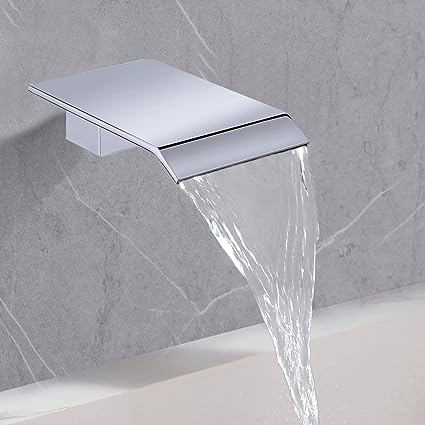 Sensorväggkran med vattenfallspip – Fluxis