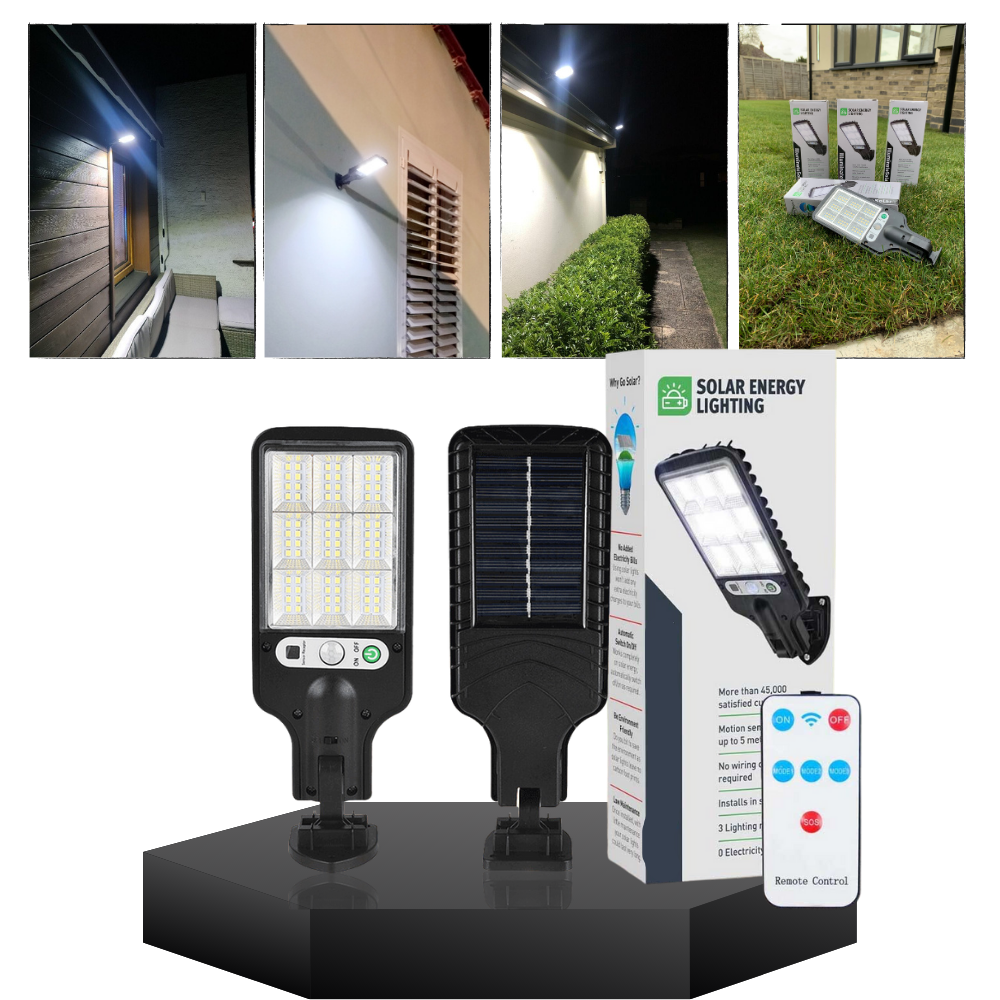 Sol-LED Utomhusbelysning med Rörelsesensor – Raylux Motion