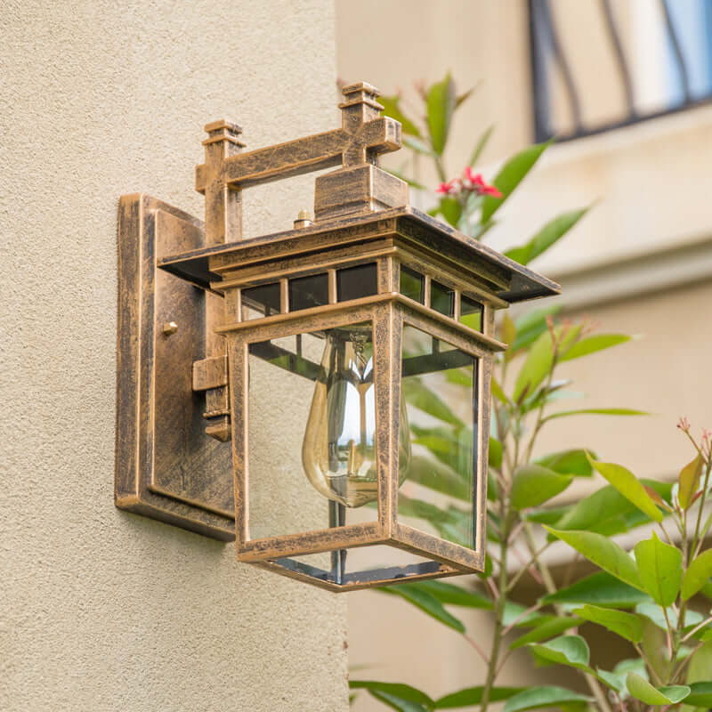 Modern Utomhus Vägglampa - Svart Design