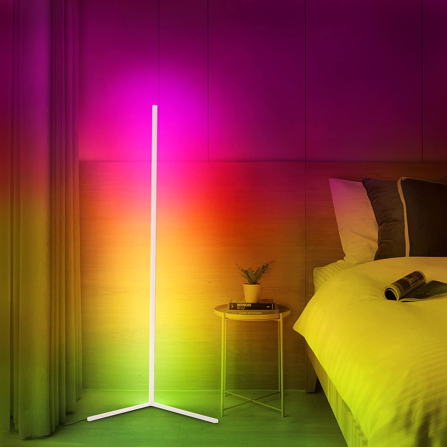 LED Hörnlampa med Fjärrkontroll – Viorra