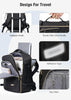 40L Flygkompatibel Resvagn med 6 Packningskubar och Laptopfack