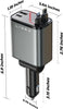 Fällbar Bil Laddare 69W USB C