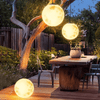 Måneformad Trädgårdslampa - Stämningsfull