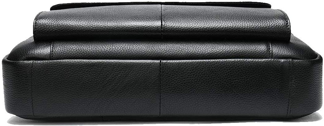 Premium Nötläder 38 cm Affärsväska med Organiseringsfack