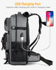 50L Flygklar Konvertibel Reserucksack med Skofack & USB-port