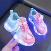 Ljusande Sneakers för Barn – Färgglad, LED-belysning för en Lekfull Look
