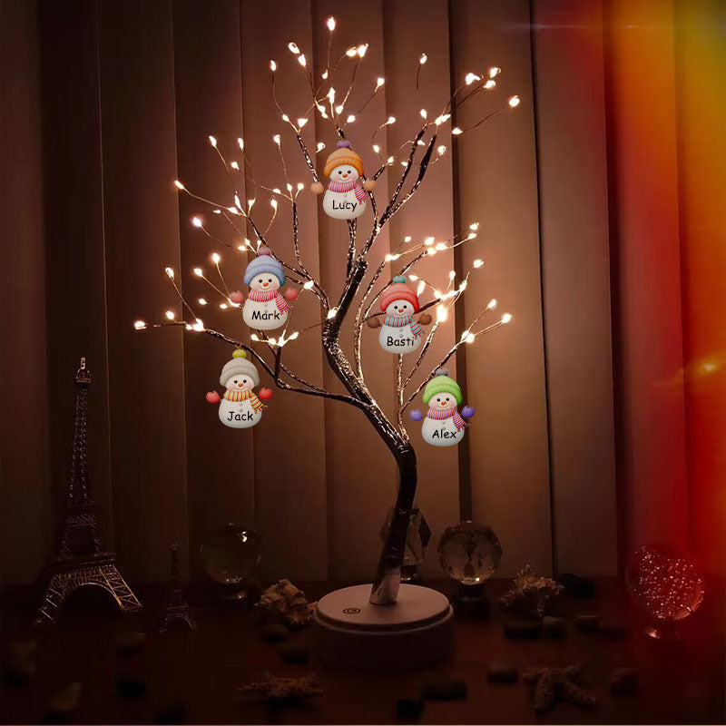 RadiantCharm Jul LED Mittpunkt | Bärbar Dekorativ Julgran för Jul- och Vinterdekoration