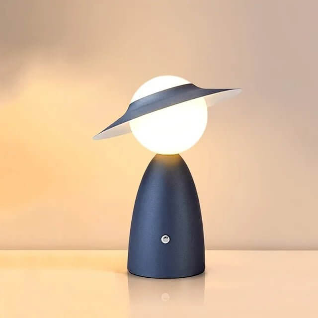 Trådlös Laddlampa med Dimbar Varmt Ljus