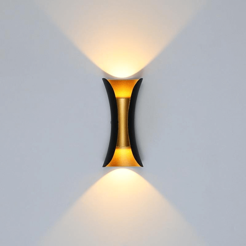 Utomhus LED Aluminium Vägglampa - Vattentät