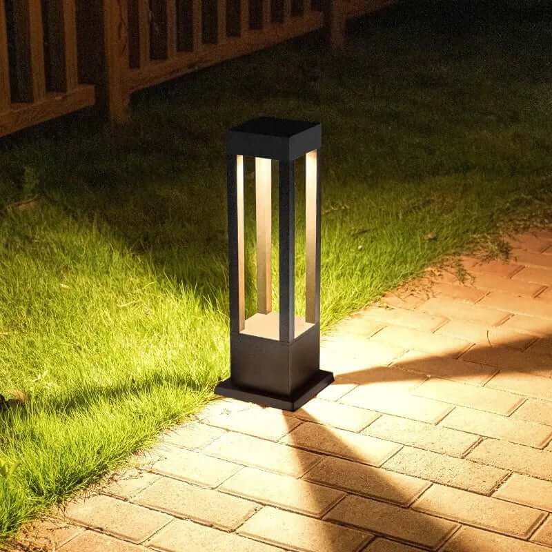 Trädgårdsgånglampa - Solenergi LED Utomhuslampa