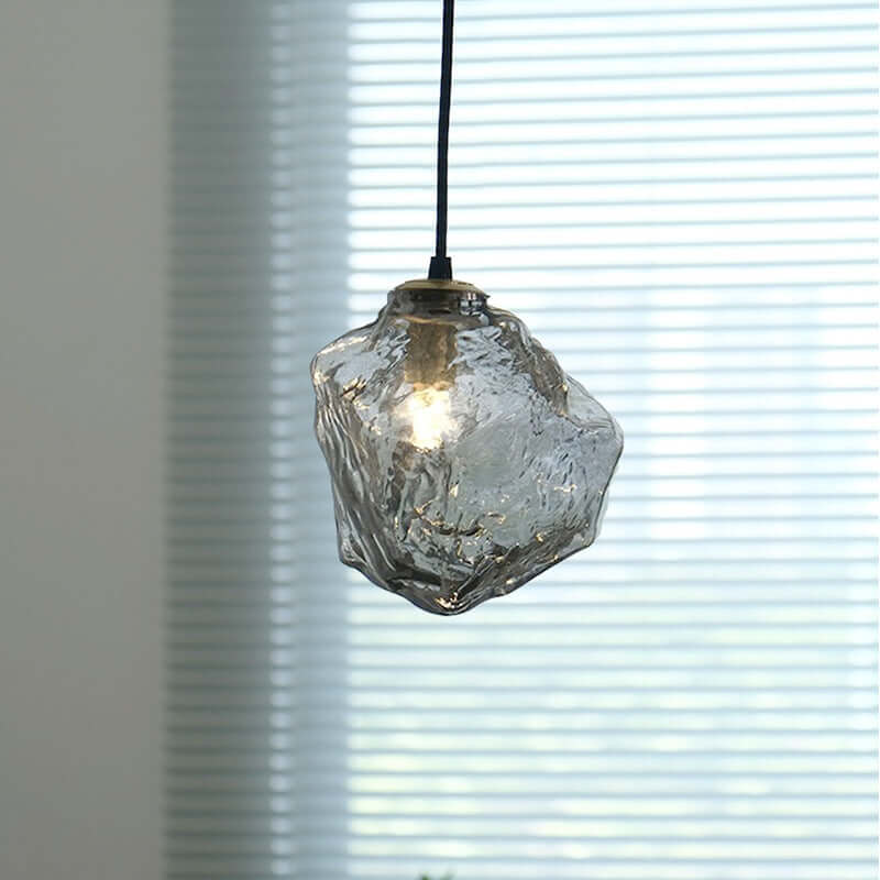 Hänglampa med Lavaglas Design