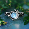 Stilren Månsten Statement Ring – Iris