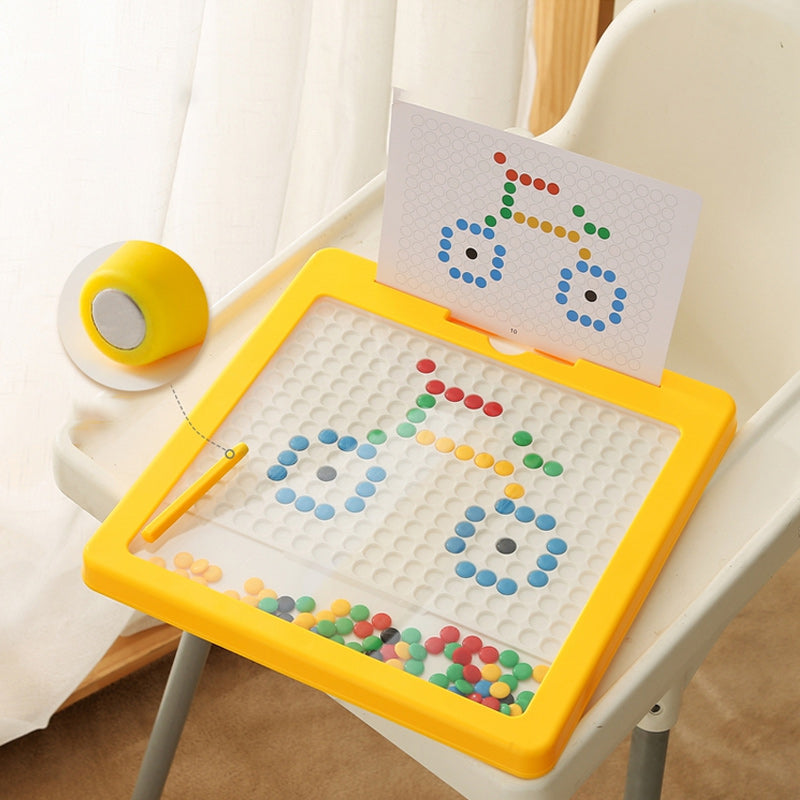 Magnetisk Ritplatta med Pärlor - MagniDots