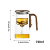 Stilren Transparent Teapot – ClearBrew