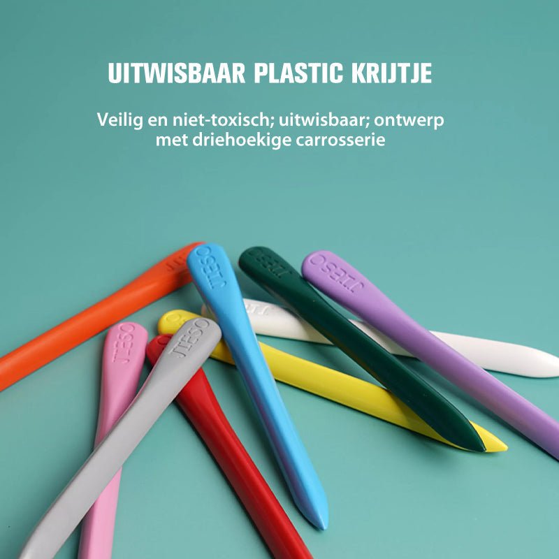 Naturliga Färgglada Kritor - EcoCrayons