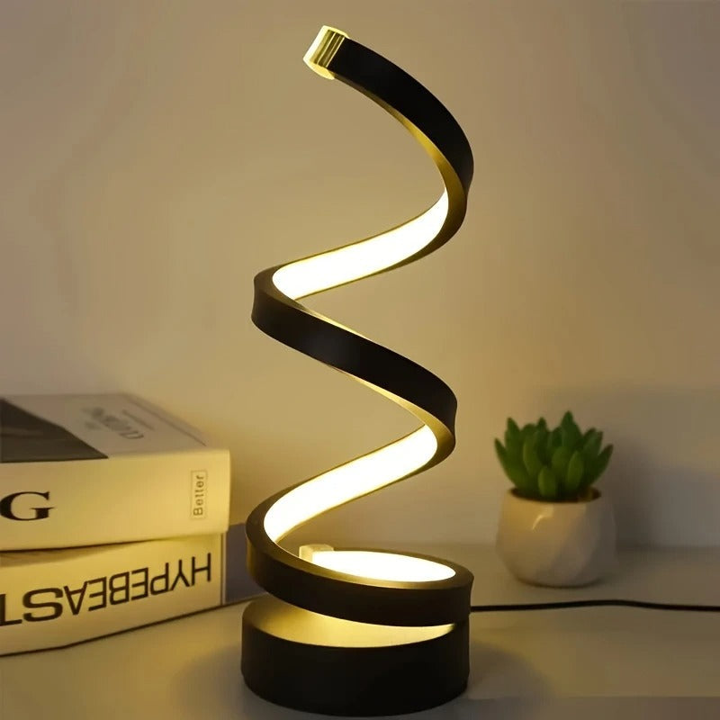 TwistLight - Modern LED Bordslampa Spiral Design