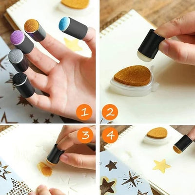 Fingerfärg Set för Kreativ Målning - Pico