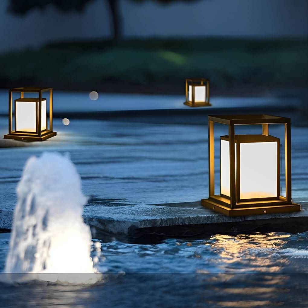 LED Trädgårdspollare - Solenergi & Vattentät