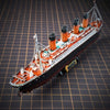 Titanic 3D Metallmodell - Detaljerad DIY-modell för kreativa hantverkare