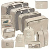 PackMate 11-delars packningsset – Organisera ditt bagage