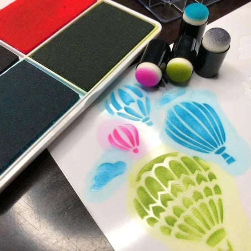 Fingerfärg Set för Kreativ Målning - Pico