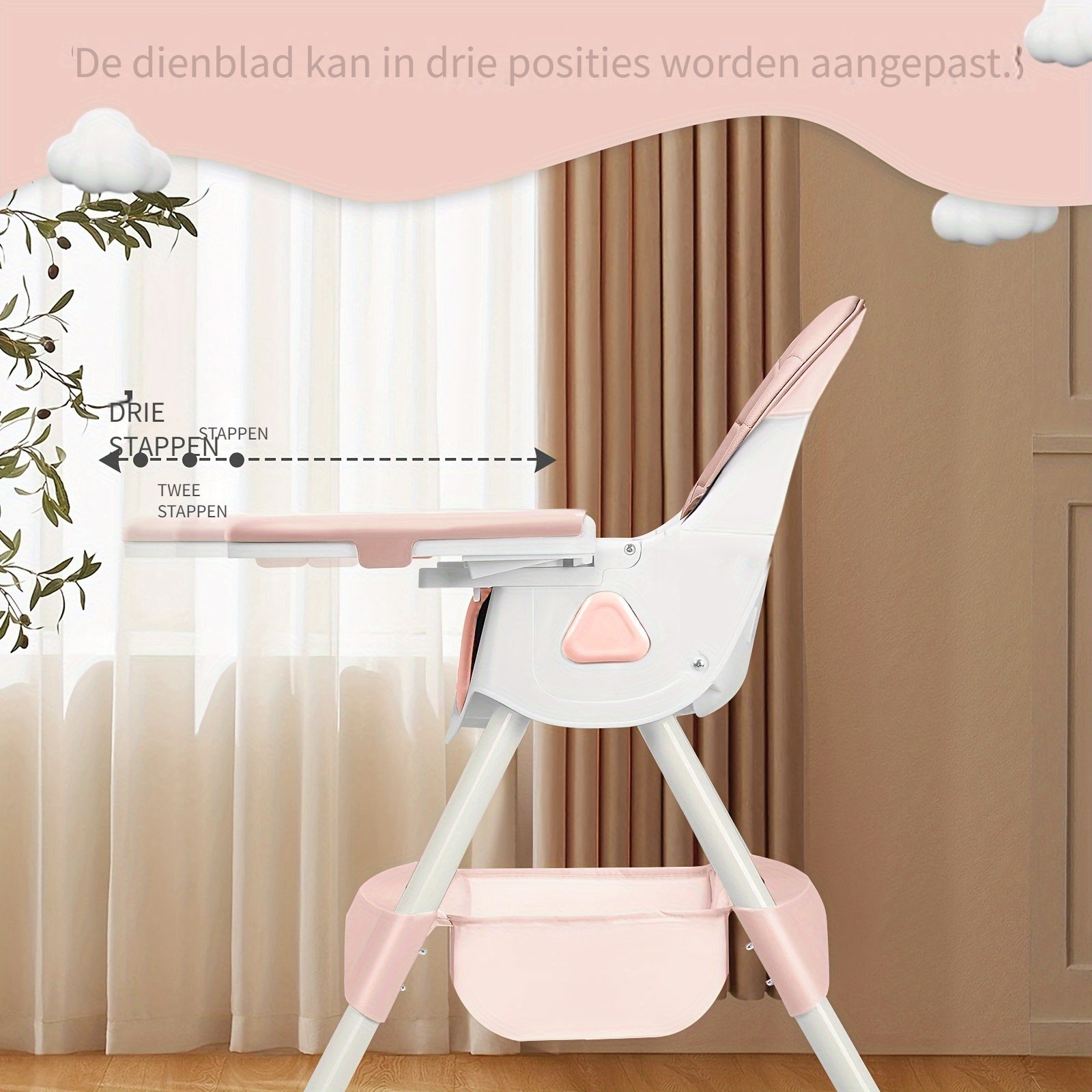 FlexiGrow Barnstol – Justerbar och Multifunktionell