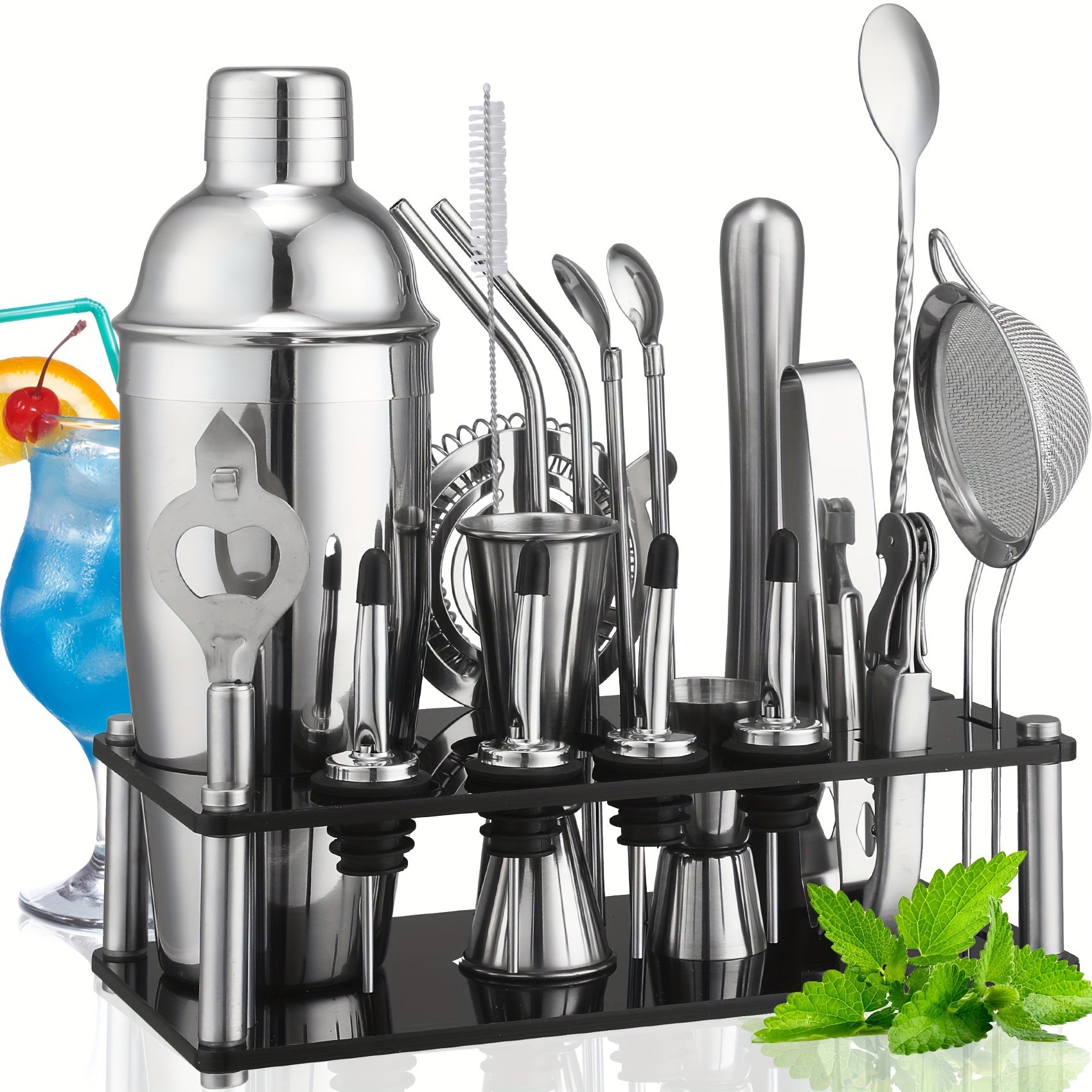 ProMix 20-delars Cocktailset – Allt för den perfekta mixen