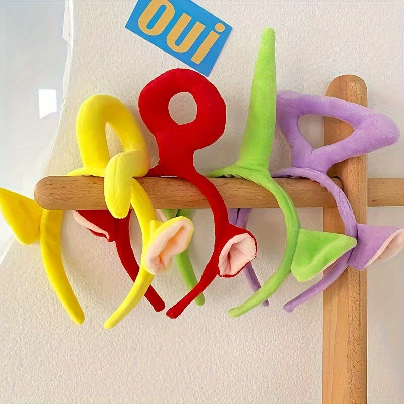 Söt Teletubbies Huvudband för Barn – Perfekt för Hudvård och Smink