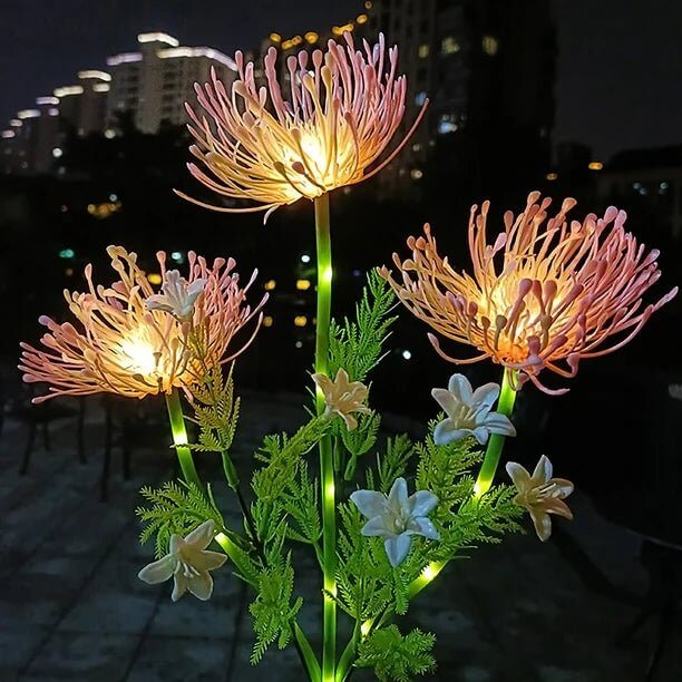 Magisk Blomformad LED Bordslampa