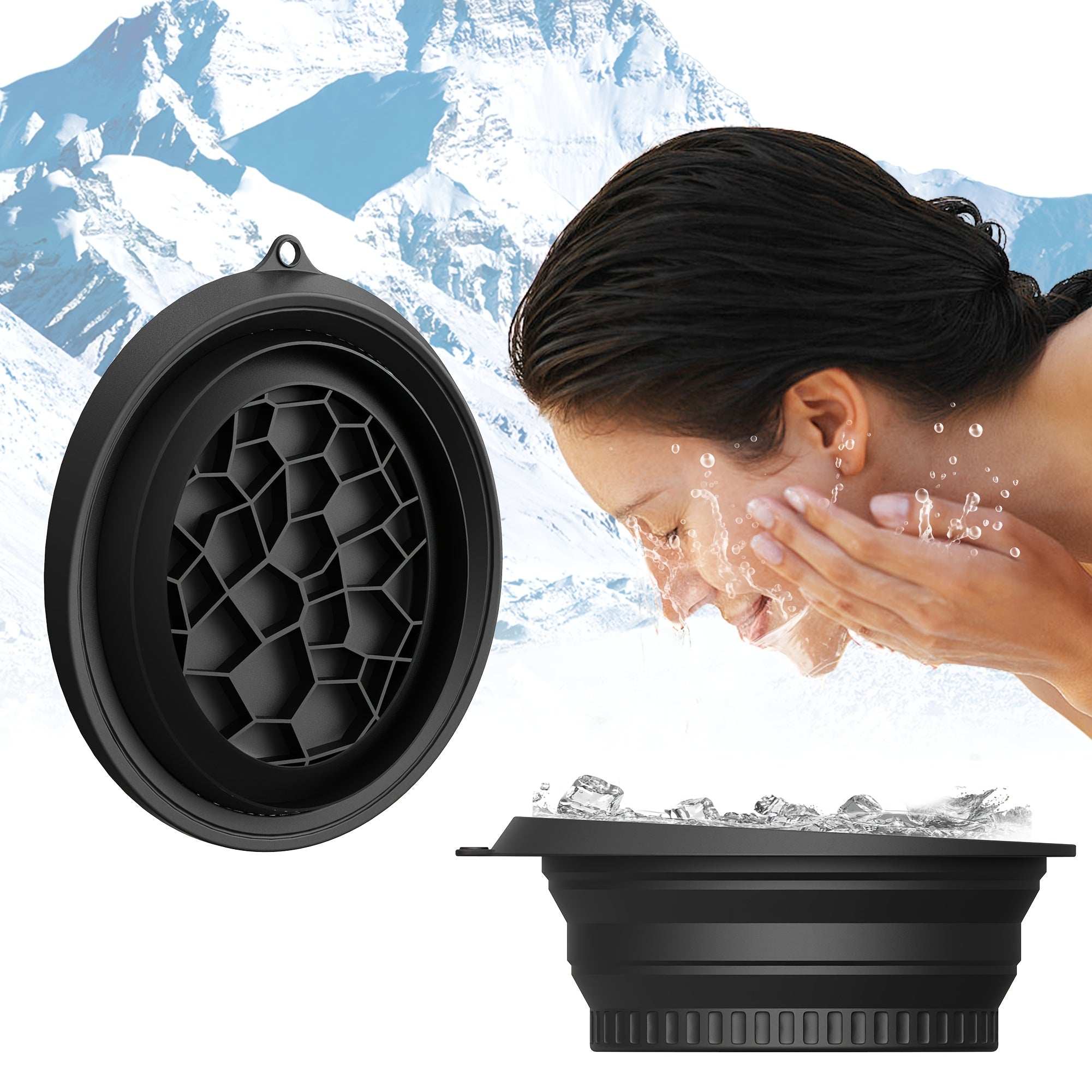 FlexiCool Silikon Isform – Praktisk och Kompakt för Uppfriskande Bad
