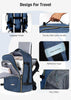 40L Flygkompatibel Resvagn med 6 Packningskubar och Laptopfack