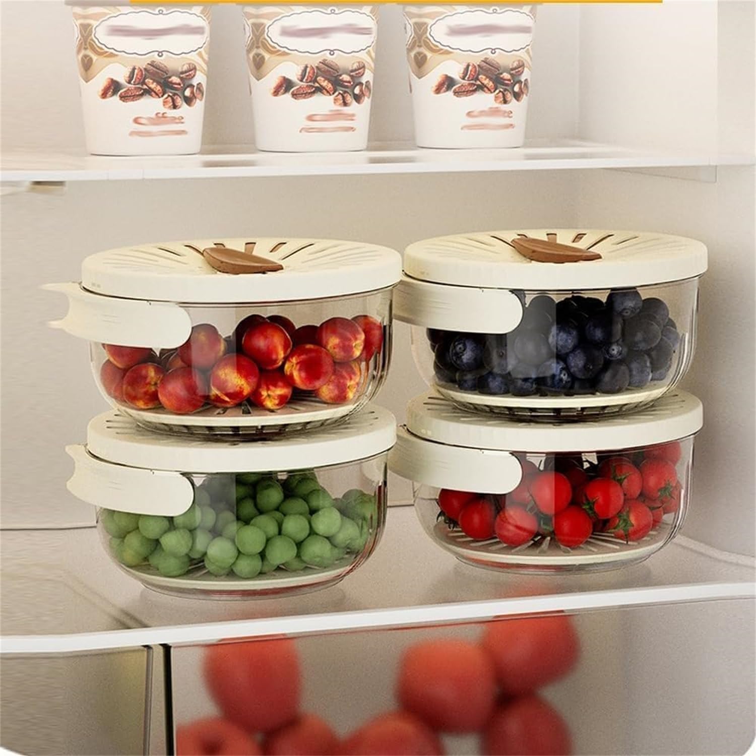 Matförvaringsbehållare för Frukter och Grönsaker - FreshSeal