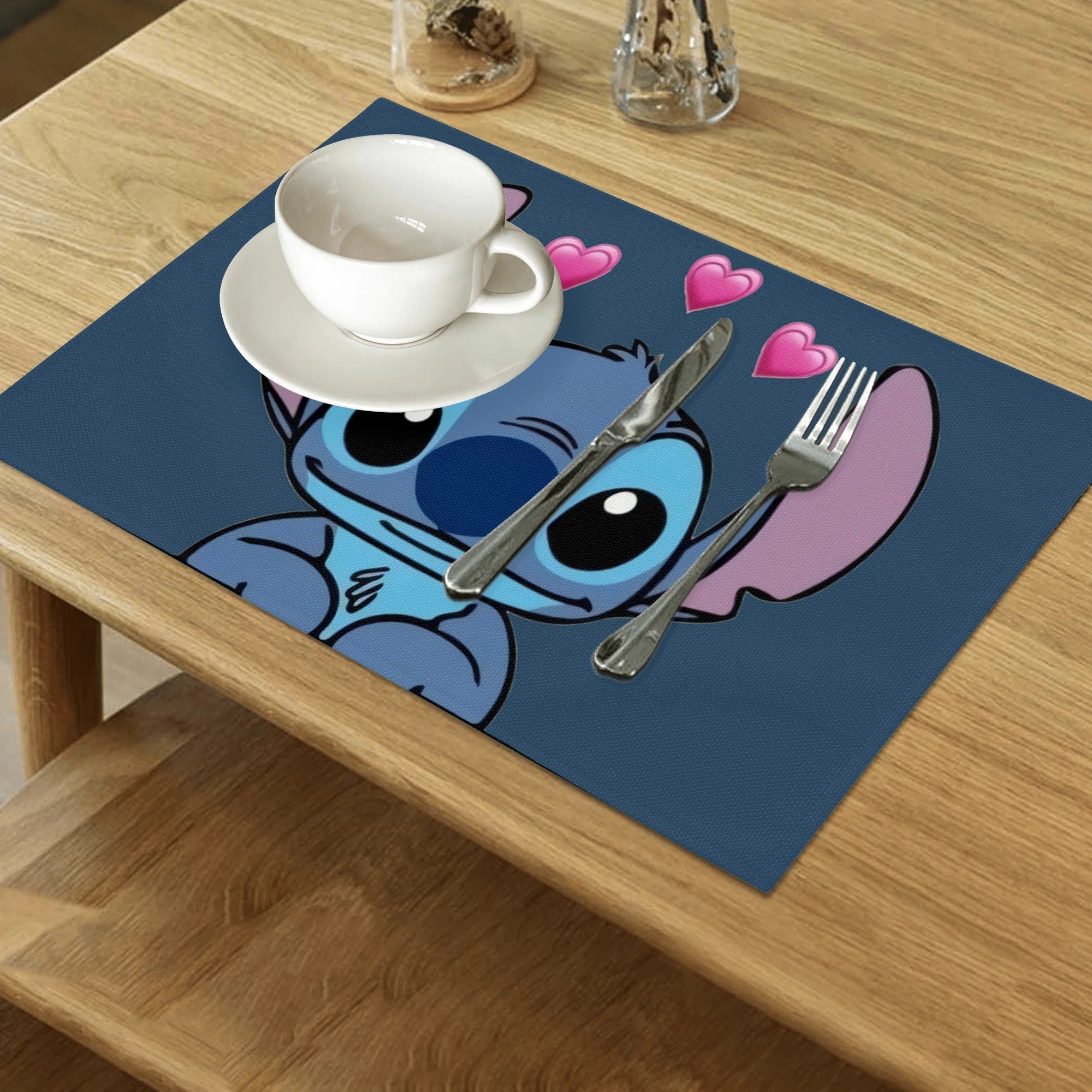 Disney Stitch Bordstablett – Söt Tecknad Figur för Kök och Bord Dekoration