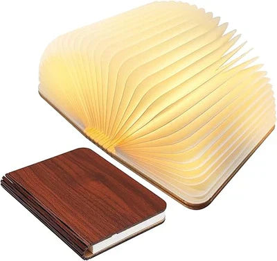 Fällbar Boklampa med Varm LED-ljus - StoryGlow