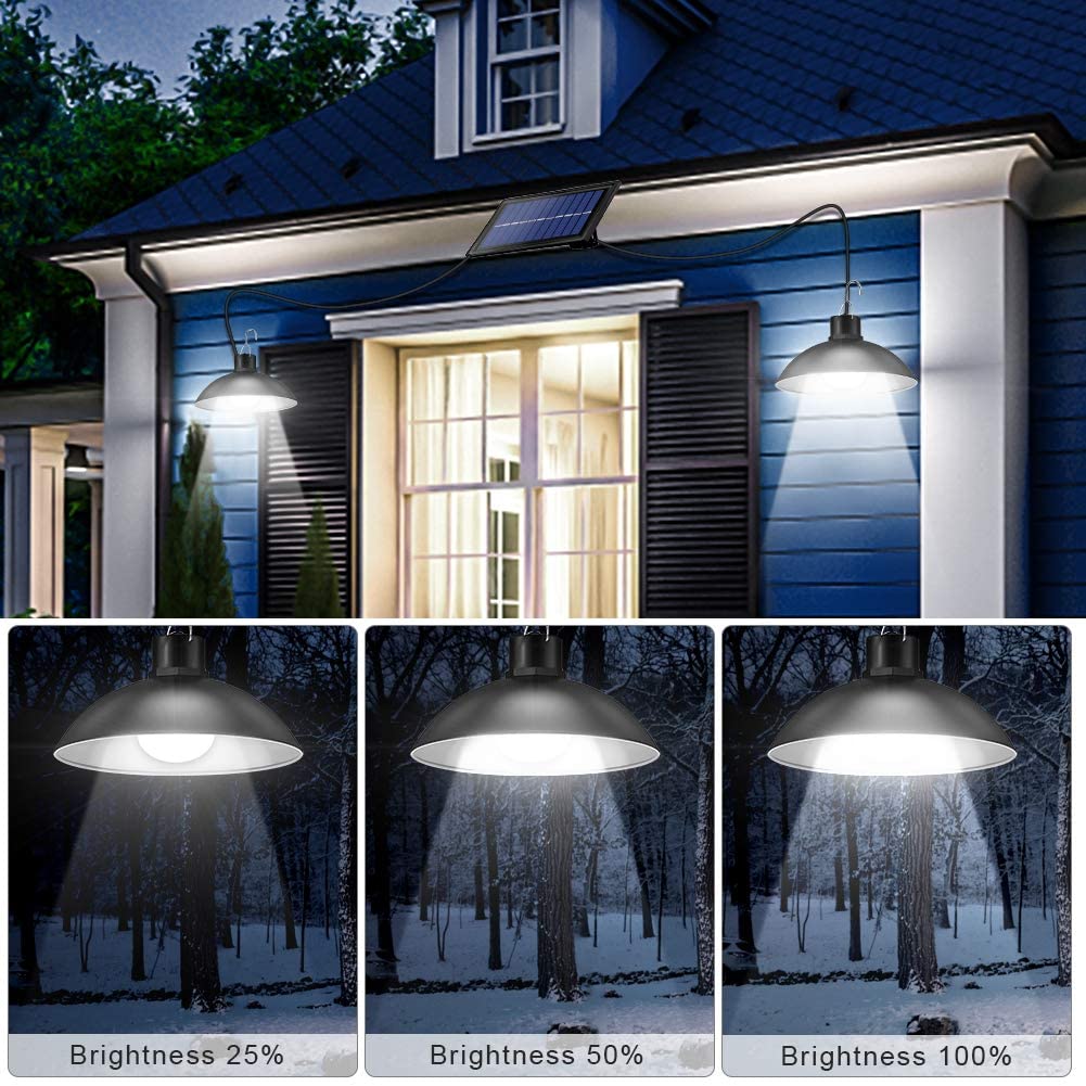 Trådlös solenergi LED-lampa med fjärrkontroll – TwinRay