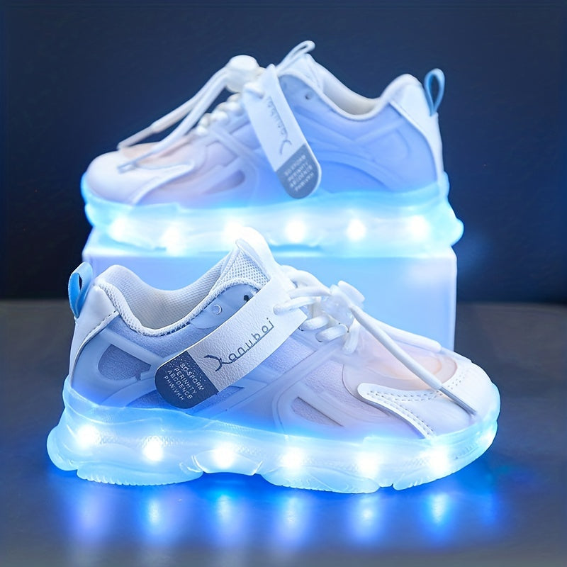 Ljusande Sneakers för Barn – Färgglad, LED-belysning för en Lekfull Look