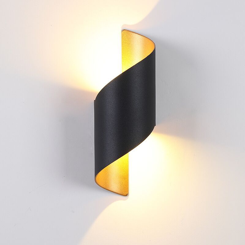 Modern Spiral LED Vägglampa - TwistLight