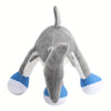 Sneaker-Bärande Plush Shark – Mjuk Tung Tung Sahur Karaktärsleksak