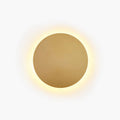 Kyris Runde Minimalistiske Væglampe Sort/Guld/Hvid. Stue
