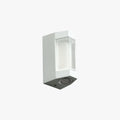 Ray Design LED Væglampe Hvid/Sort Metal/Akryl Udendørs