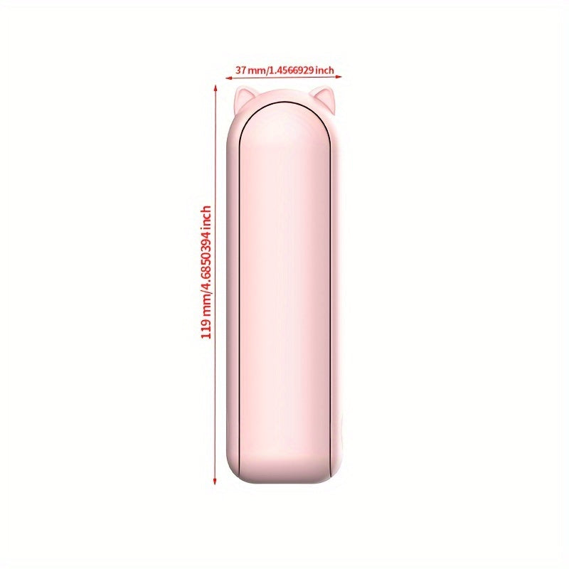 Bärbar Fläkt med Power Bank - Tyst och Effektiv för På Språng