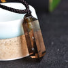 Naturlig Kristall Ametist Helande Halsband – Lyra