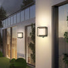 Modern Utomhusvägglampa med Solenergi & Sensor