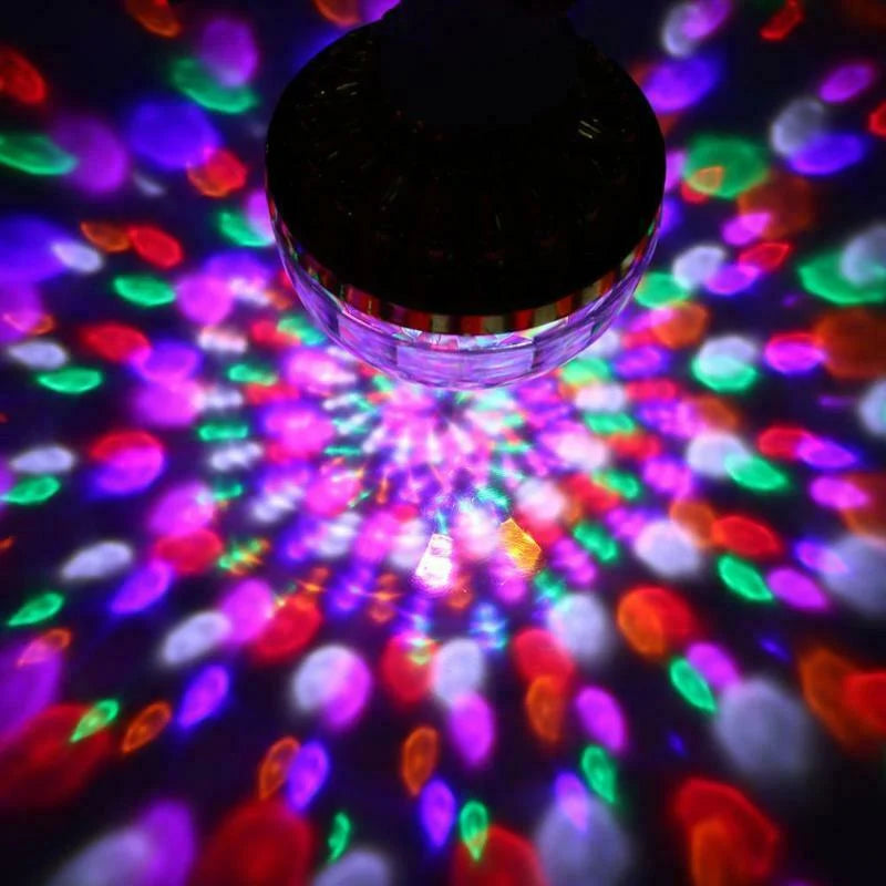 LED Disco Party Lampa – PartyGlow Spin