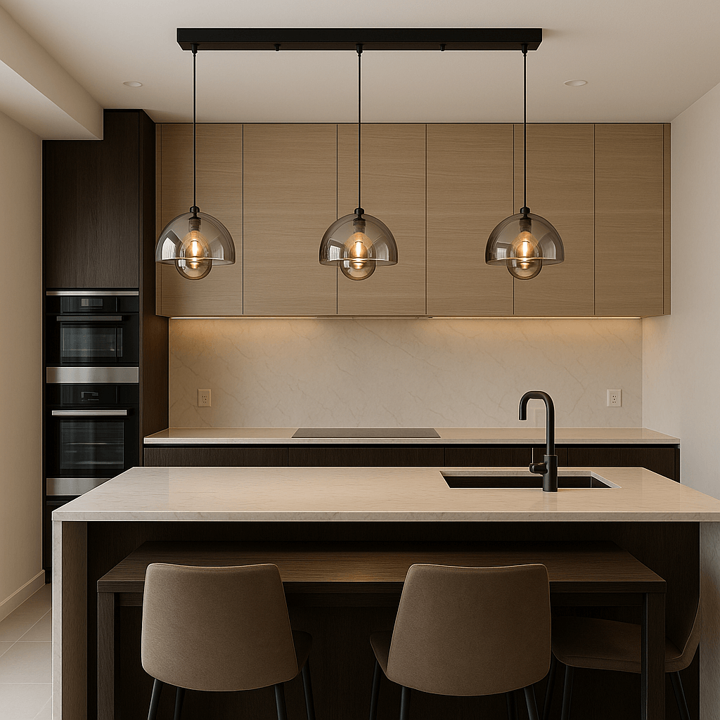 Modern 3-lamps LED Hänglampa Kök
