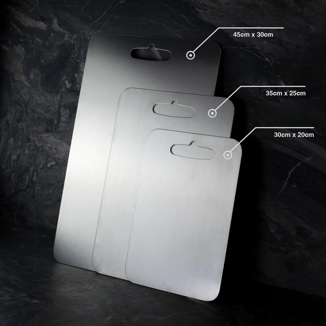 Titanium Skärbräda Utan BPA eller Mikroplast - PureSteel