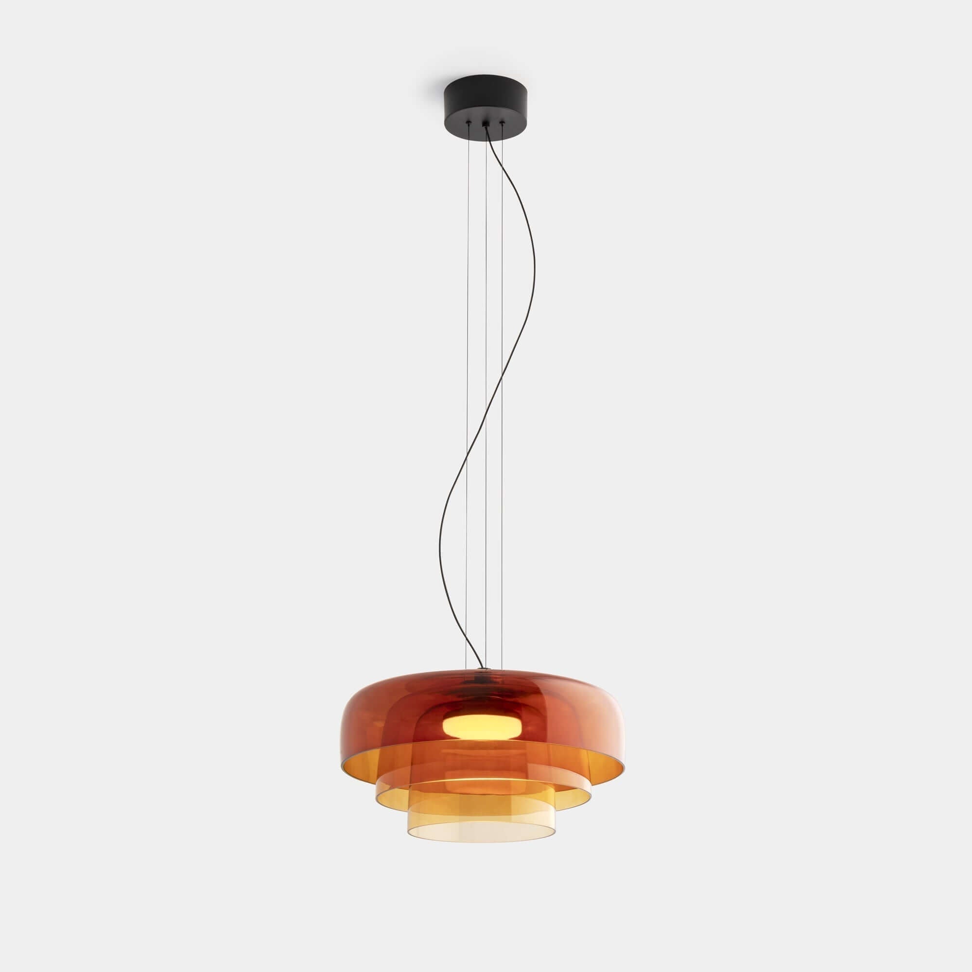 Hänglampa i Norsk Glas - Unik Design